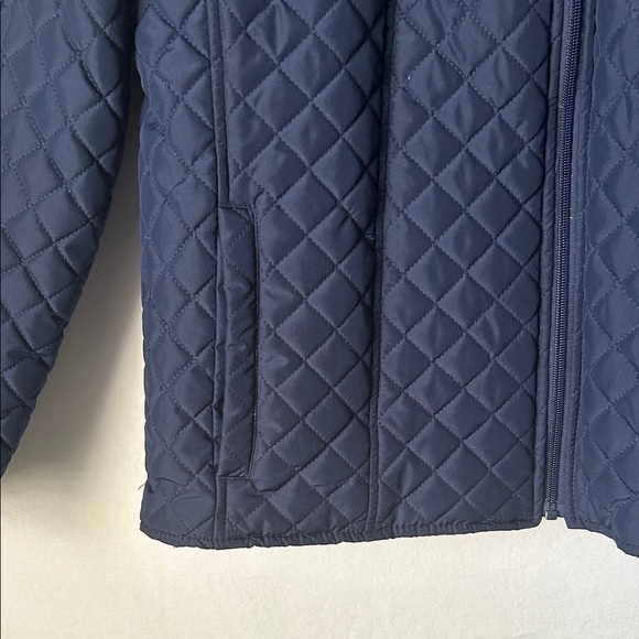 Kim Roqers Dark Blue Quilted Jacket Size Large - Picture 4 of 13